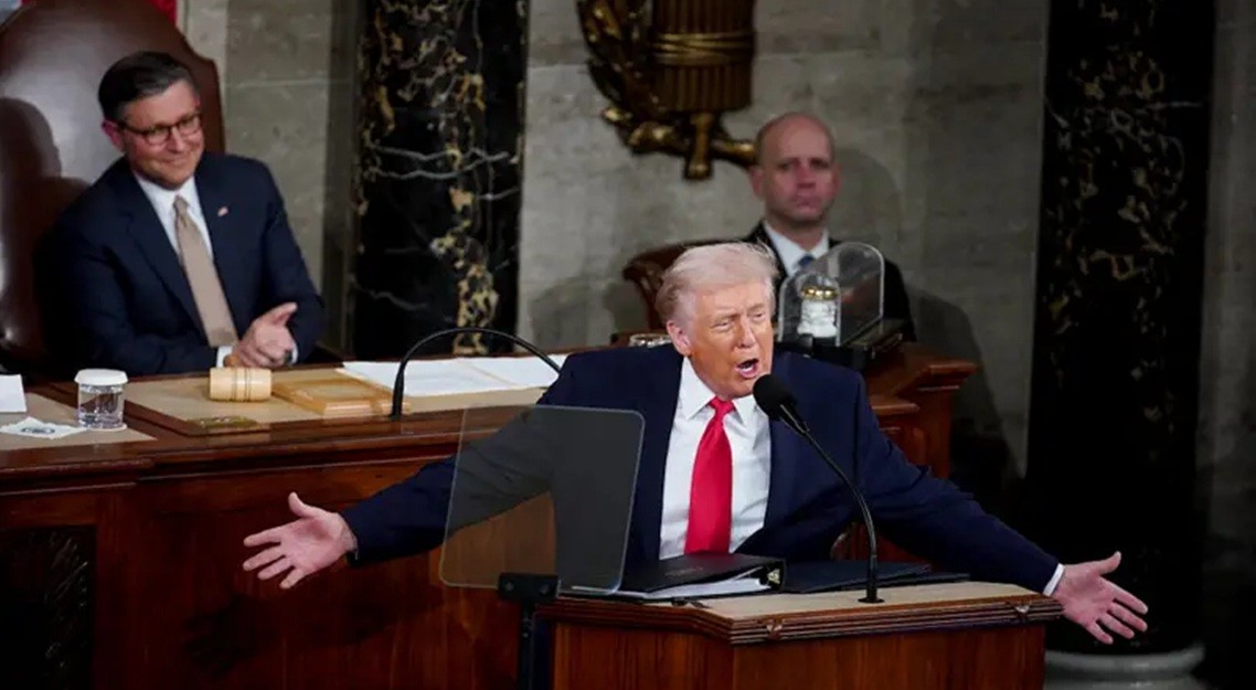 अमेरिकी संसद्‌मा राष्ट्रपति ट्रम्पको सम्बोधन: यी हुन् उनले भनेका प्रमुख ६ कुरा